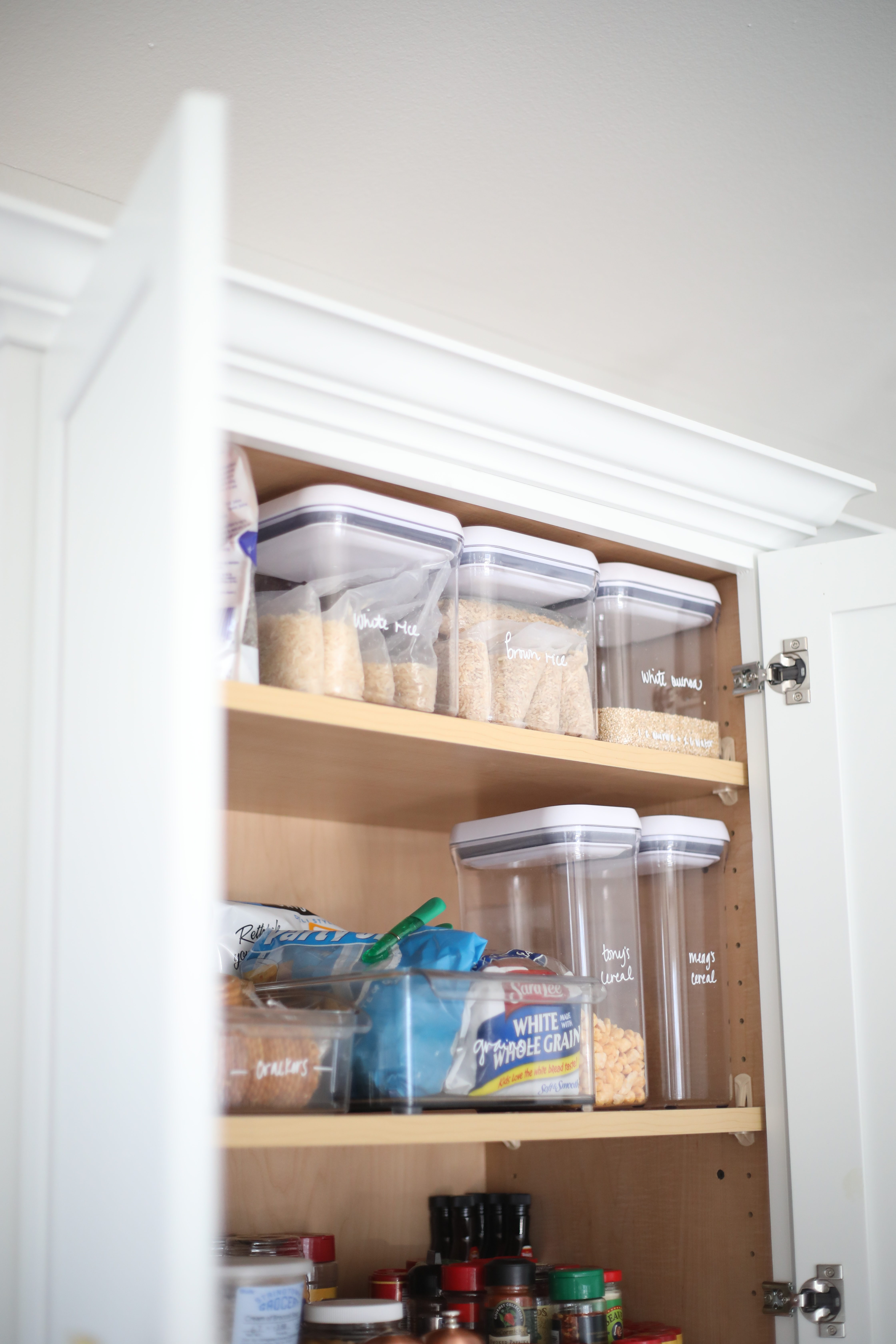 Kitchen Pantry Organization – How it cost me nothing