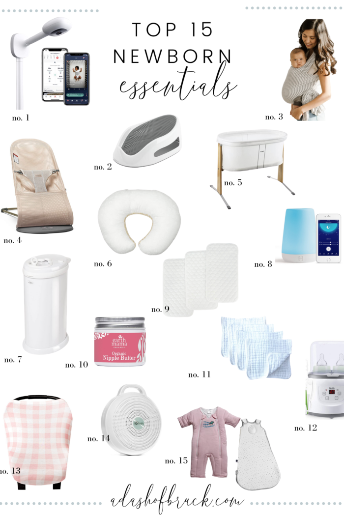 15 Most Used Newborn Items