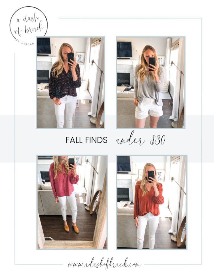 Casual Fall Finds under $30